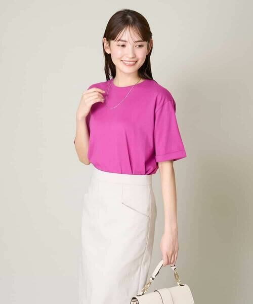 a.v.v / アー・ヴェ・ヴェ カットソー | 【コットン100％】大人のハーフスリーブTシャツ | 詳細6