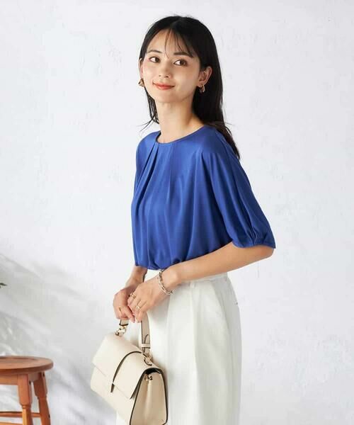 a.v.v / アー・ヴェ・ヴェ カットソー | 【接触冷感/UVカット/吸水速乾】タックチュニックカットソー | 詳細10