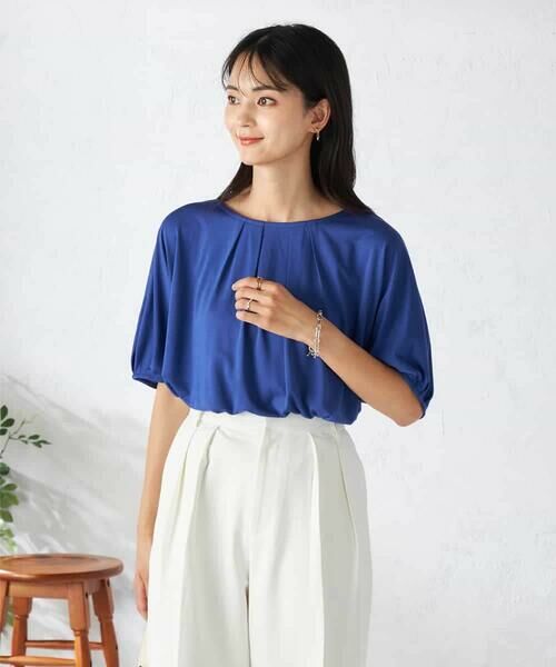 a.v.v / アー・ヴェ・ヴェ カットソー | 【接触冷感/UVカット/吸水速乾】タックチュニックカットソー | 詳細11