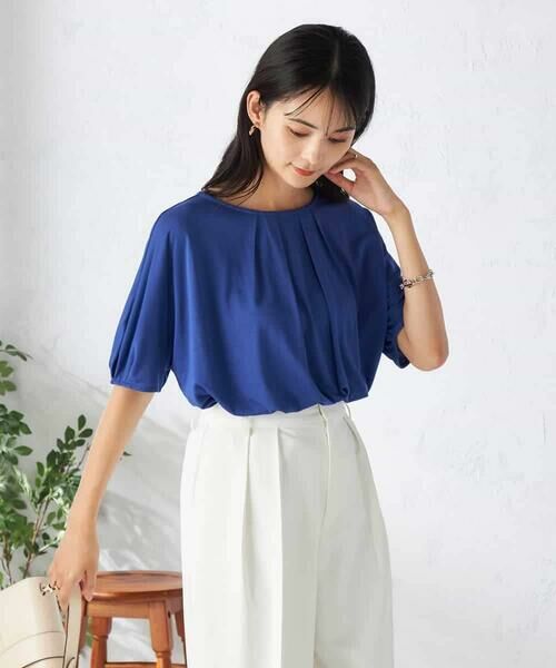 a.v.v / アー・ヴェ・ヴェ カットソー | 【接触冷感/UVカット/吸水速乾】タックチュニックカットソー | 詳細13