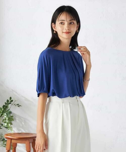 a.v.v / アー・ヴェ・ヴェ カットソー | 【接触冷感/UVカット/吸水速乾】タックチュニックカットソー | 詳細14