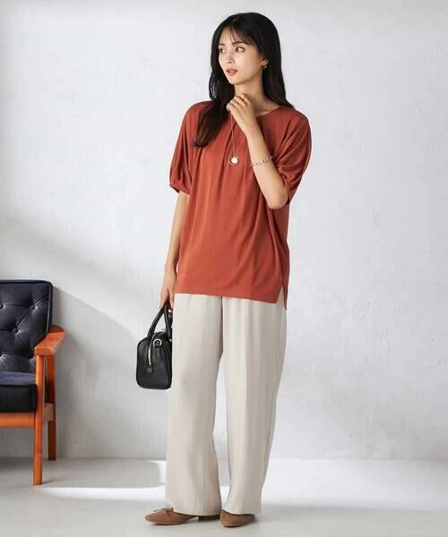 a.v.v / アー・ヴェ・ヴェ カットソー | 【接触冷感/UVカット/吸水速乾】タックチュニックカットソー | 詳細5