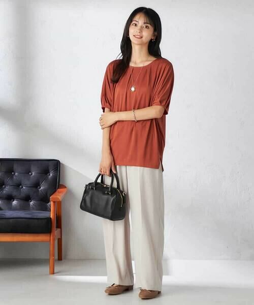 a.v.v / アー・ヴェ・ヴェ カットソー | 【接触冷感/UVカット/吸水速乾】タックチュニックカットソー | 詳細7