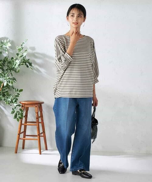 a.v.v / アー・ヴェ・ヴェ カットソー | ボーダードルマントップス | 詳細14