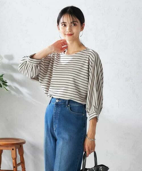 a.v.v / アー・ヴェ・ヴェ カットソー | ボーダードルマントップス | 詳細7