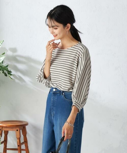 a.v.v / アー・ヴェ・ヴェ カットソー | ボーダードルマントップス | 詳細8