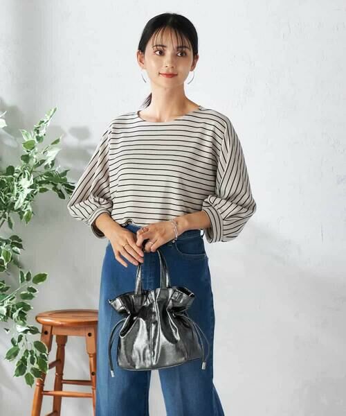 a.v.v / アー・ヴェ・ヴェ カットソー | ボーダードルマントップス | 詳細9