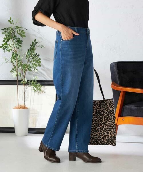 a.v.v / アー・ヴェ・ヴェ チノ・ワークパンツ | ストレッチデニムストレートパンツ | 詳細1