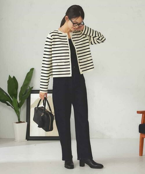 a.v.v / アー・ヴェ・ヴェ チノ・ワークパンツ | ストレッチデニムストレートパンツ | 詳細10