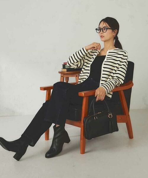 a.v.v / アー・ヴェ・ヴェ チノ・ワークパンツ | ストレッチデニムストレートパンツ | 詳細13