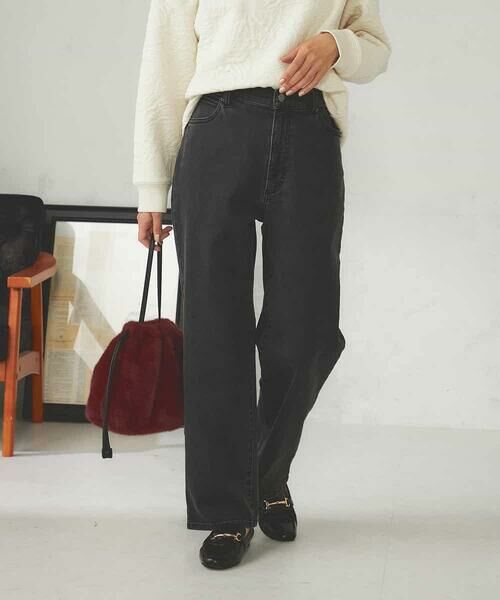 a.v.v / アー・ヴェ・ヴェ チノ・ワークパンツ | ストレッチデニムストレートパンツ | 詳細15