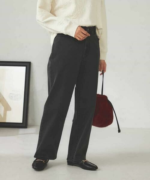 a.v.v / アー・ヴェ・ヴェ チノ・ワークパンツ | ストレッチデニムストレートパンツ | 詳細16