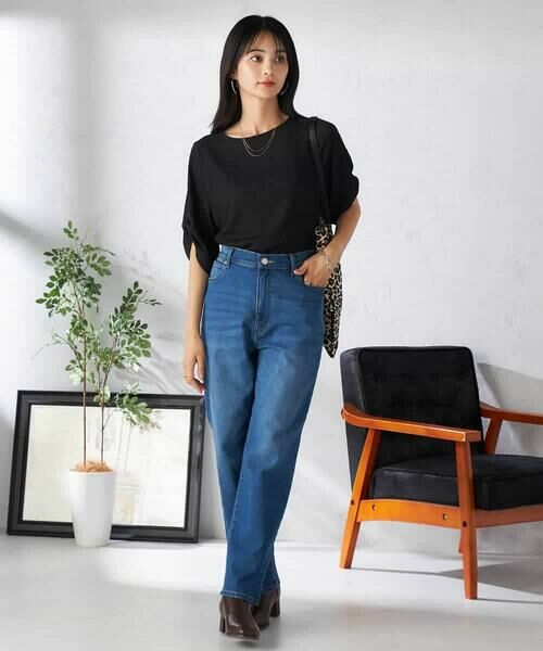 a.v.v / アー・ヴェ・ヴェ チノ・ワークパンツ | ストレッチデニムストレートパンツ | 詳細4