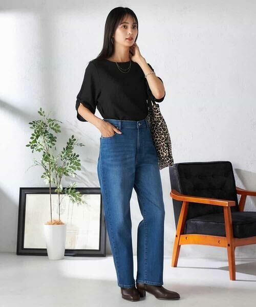 a.v.v / アー・ヴェ・ヴェ チノ・ワークパンツ | ストレッチデニムストレートパンツ | 詳細5