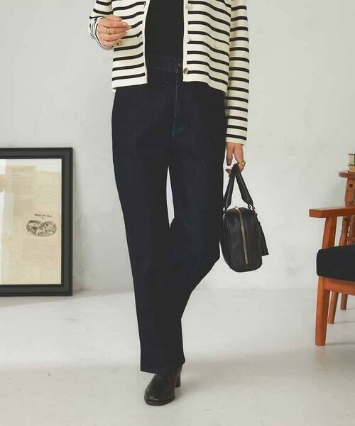 a.v.v / アー・ヴェ・ヴェ チノ・ワークパンツ | ストレッチデニムストレートパンツ | 詳細6