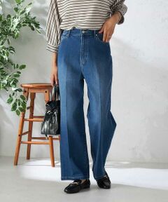 a.v.v / アー・ヴェ・ヴェ チノ・ワークパンツ | 【雑誌InRed(宝島社)11月号掲載】ストレッチデニムワイドパンツ