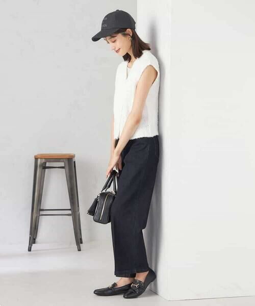 a.v.v / アー・ヴェ・ヴェ チノ・ワークパンツ | 【雑誌InRed(宝島社)11月号掲載】ストレッチデニムワイドパンツ | 詳細19