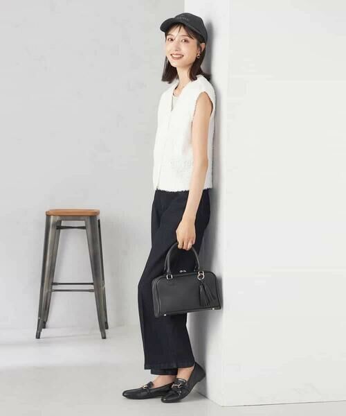 a.v.v / アー・ヴェ・ヴェ チノ・ワークパンツ | 【雑誌InRed(宝島社)11月号掲載】ストレッチデニムワイドパンツ | 詳細20