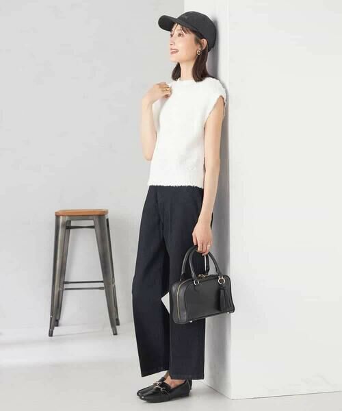 a.v.v / アー・ヴェ・ヴェ チノ・ワークパンツ | 【雑誌InRed(宝島社)11月号掲載】ストレッチデニムワイドパンツ | 詳細23