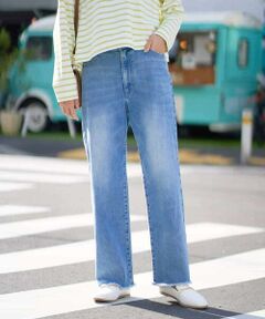 a.v.v / アー・ヴェ・ヴェ その他パンツ | ストレッチデニムストレートパンツ