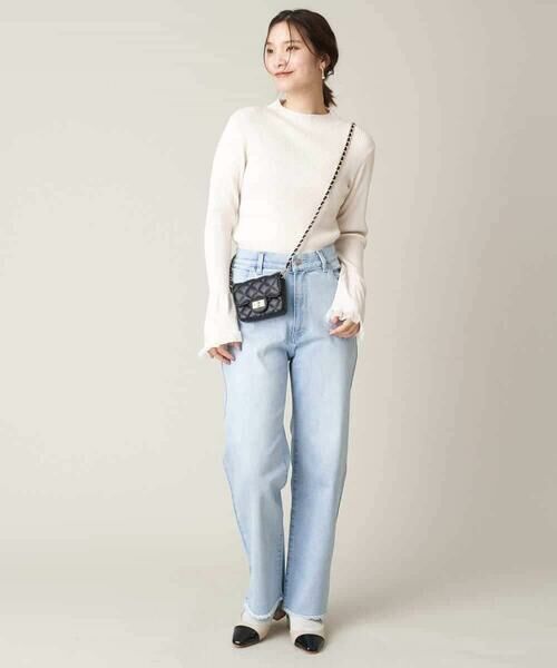 a.v.v / アー・ヴェ・ヴェ その他パンツ | ストレッチデニムストレートパンツ | 詳細14