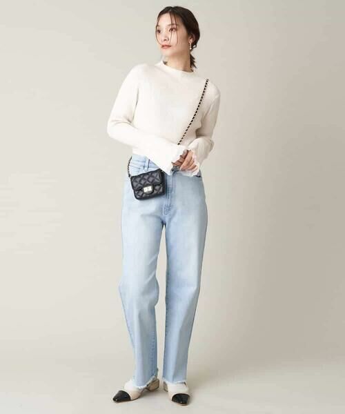 a.v.v / アー・ヴェ・ヴェ その他パンツ | ストレッチデニムストレートパンツ | 詳細15