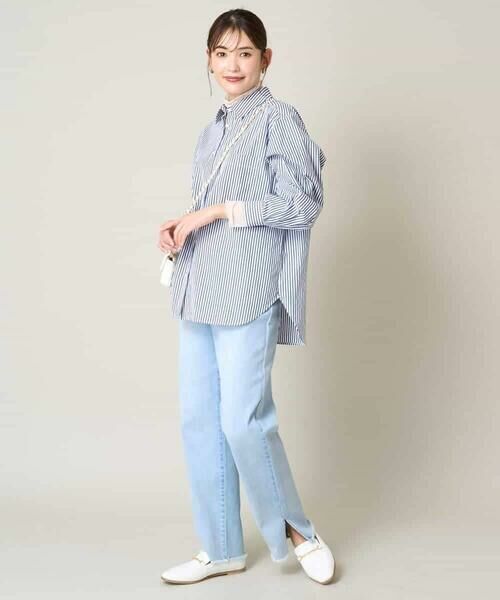 a.v.v / アー・ヴェ・ヴェ その他パンツ | ストレッチデニムストレートパンツ | 詳細16