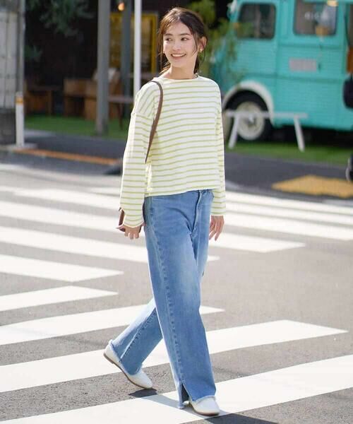 a.v.v / アー・ヴェ・ヴェ その他パンツ | ストレッチデニムストレートパンツ | 詳細20