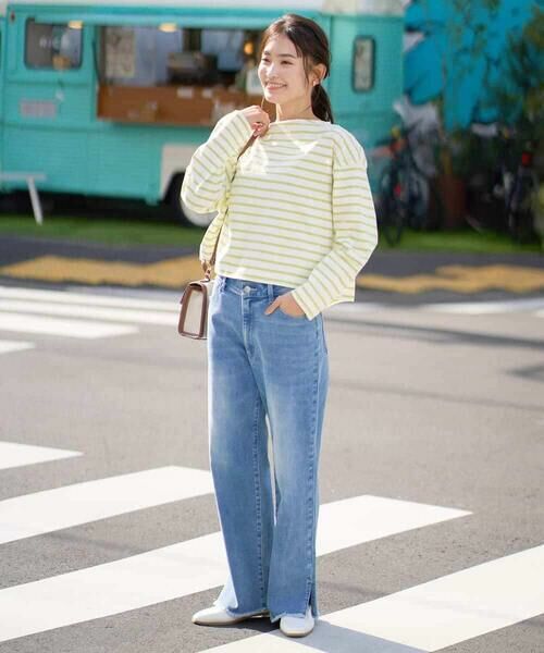 a.v.v / アー・ヴェ・ヴェ その他パンツ | ストレッチデニムストレートパンツ | 詳細21