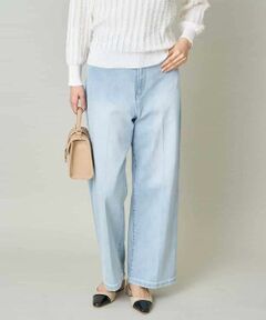 a.v.v / アー・ヴェ・ヴェ その他パンツ | ストレッチデニムワイドパンツ