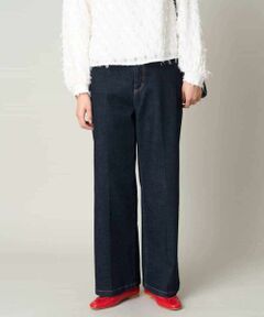 a.v.v / アー・ヴェ・ヴェ その他パンツ | ストレッチデニムワイドパンツ