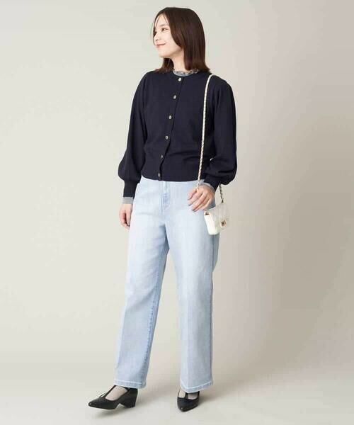 a.v.v / アー・ヴェ・ヴェ その他パンツ | ストレッチデニムワイドパンツ | 詳細11