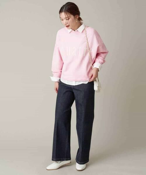 a.v.v / アー・ヴェ・ヴェ その他パンツ | ストレッチデニムワイドパンツ | 詳細15