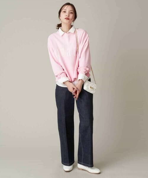 a.v.v / アー・ヴェ・ヴェ その他パンツ | ストレッチデニムワイドパンツ | 詳細16