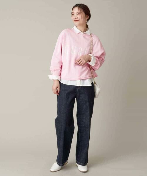 a.v.v / アー・ヴェ・ヴェ その他パンツ | ストレッチデニムワイドパンツ | 詳細17