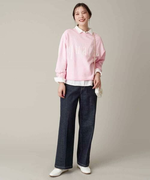 a.v.v / アー・ヴェ・ヴェ その他パンツ | ストレッチデニムワイドパンツ | 詳細18