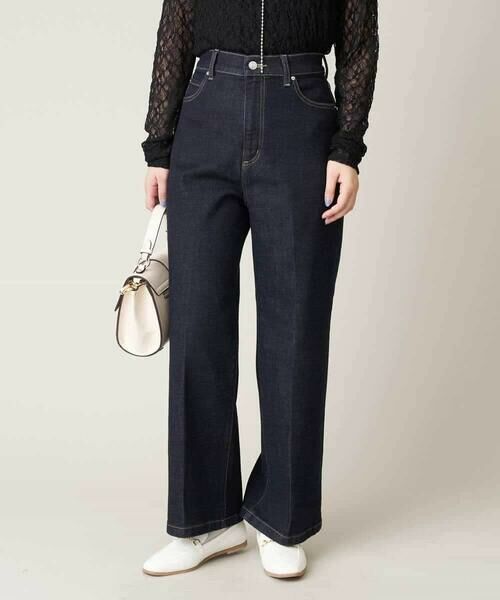 a.v.v / アー・ヴェ・ヴェ その他パンツ | ストレッチデニムワイドパンツ | 詳細19