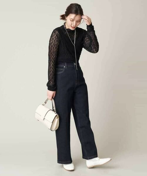 a.v.v / アー・ヴェ・ヴェ その他パンツ | ストレッチデニムワイドパンツ | 詳細22