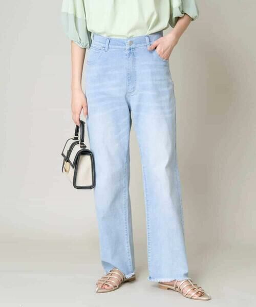 CHERVO スリムフィット ライトブルーパンツ CHERVO スリムフィット ライトブルーパンツ CHERVO スリム