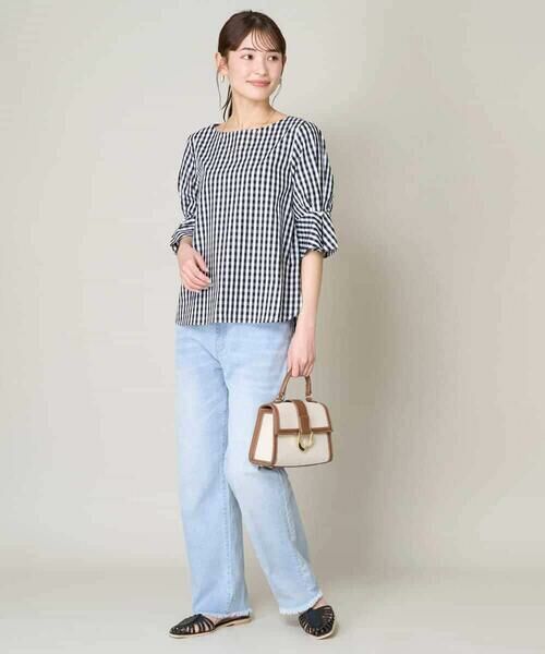 a.v.v / アー・ヴェ・ヴェ その他パンツ | 【接触冷感/マシンウォッシャブル】ストレッチデニムストレートパンツ | 詳細13