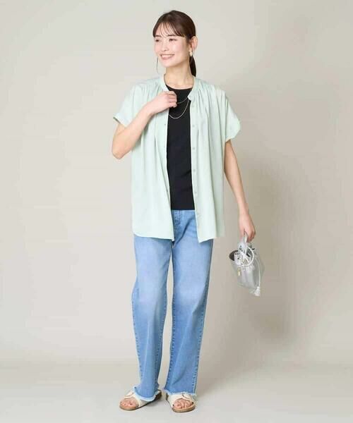 a.v.v / アー・ヴェ・ヴェ その他パンツ | 【接触冷感/マシンウォッシャブル】ストレッチデニムストレートパンツ | 詳細17