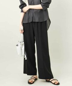 a.v.v / アー・ヴェ・ヴェ その他パンツ | 【接触冷感/洗える/イージーケア】美楽るイージーワイドパンツ