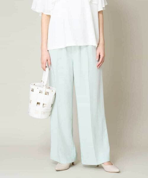 a.v.v / アー・ヴェ・ヴェ その他パンツ | 【接触冷感/洗える/イージーケア】美楽るイージーワイドパンツ | 詳細1