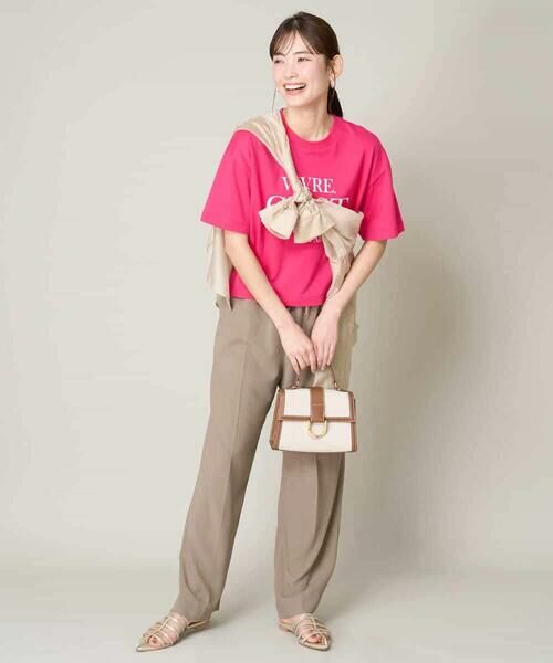 a.v.v / アー・ヴェ・ヴェ その他パンツ | 【接触冷感/洗える/イージーケア】美楽るイージーワイドパンツ | 詳細14