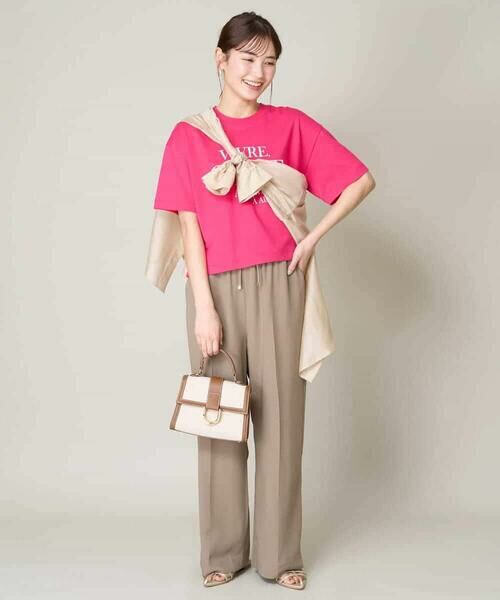 a.v.v / アー・ヴェ・ヴェ その他パンツ | 【接触冷感/洗える/イージーケア】美楽るイージーワイドパンツ | 詳細15