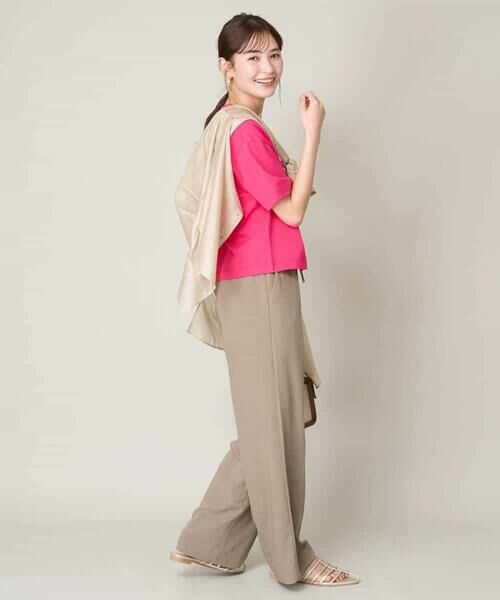 a.v.v / アー・ヴェ・ヴェ その他パンツ | 【接触冷感/洗える/イージーケア】美楽るイージーワイドパンツ | 詳細17