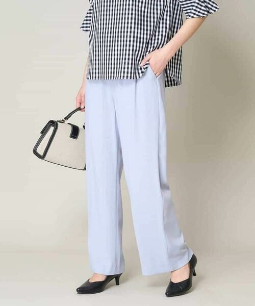 a.v.v / アー・ヴェ・ヴェ その他パンツ | 【接触冷感/洗える/イージーケア】美楽るイージーワイドパンツ | 詳細18