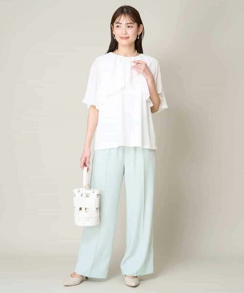 a.v.v / アー・ヴェ・ヴェ その他パンツ | 【接触冷感/洗える/イージーケア】美楽るイージーワイドパンツ | 詳細2