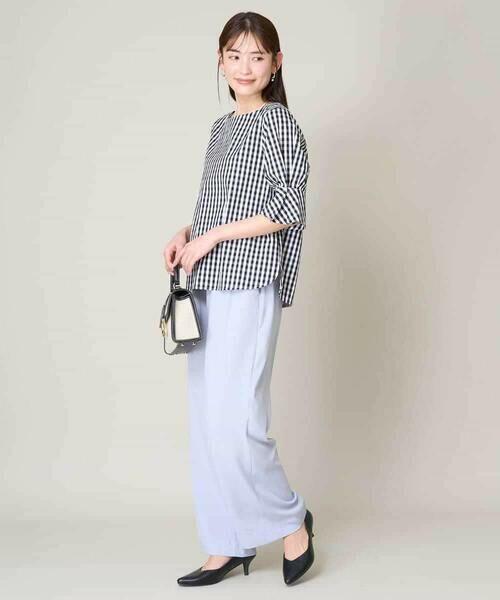 a.v.v / アー・ヴェ・ヴェ その他パンツ | 【接触冷感/洗える/イージーケア】美楽るイージーワイドパンツ | 詳細20