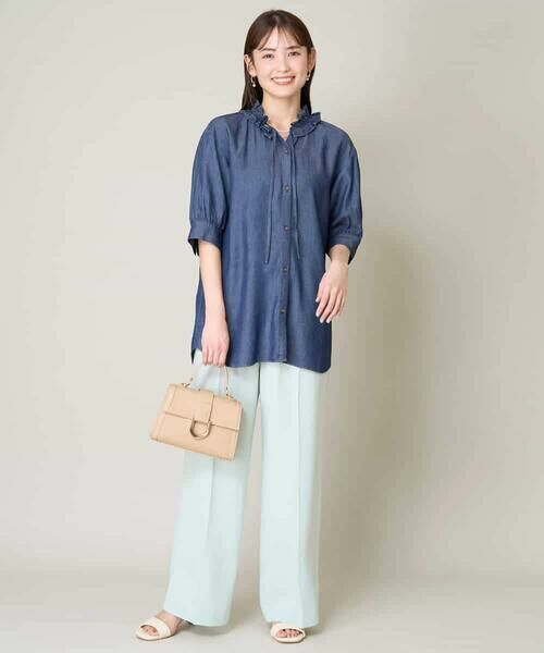 a.v.v / アー・ヴェ・ヴェ その他パンツ | 【接触冷感/洗える/イージーケア】美楽るイージーワイドパンツ | 詳細22